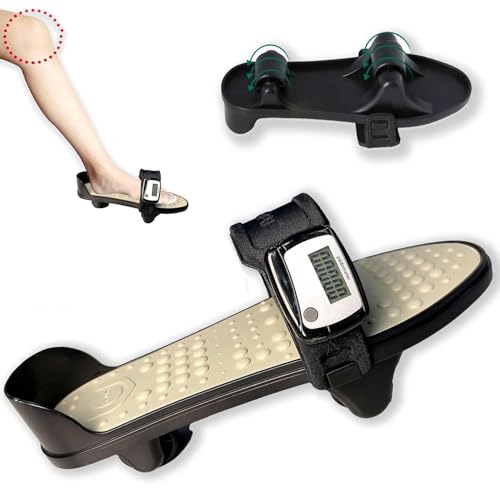 Ejercitador de rodilla y piernas con monitor LCD miniatura 1