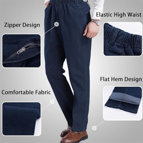 Cooliflex Jeans, Cooliflex Jeans for Men, Gentsflex - Flexible Waist Straight Fit Comfort Denim4