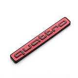 2Pcs Quattro Emblem for A4 A5 S4 S5 RS4 RS6 Quattro Badge (2Pcs Red Black)