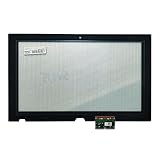 Origen: China continental UAMOU Nuevo Compatible for Sony VAIO SVT11 SVT11211CLB Digitalizador de Pantalla táctil de Vidrio sin Marco Cheerfully