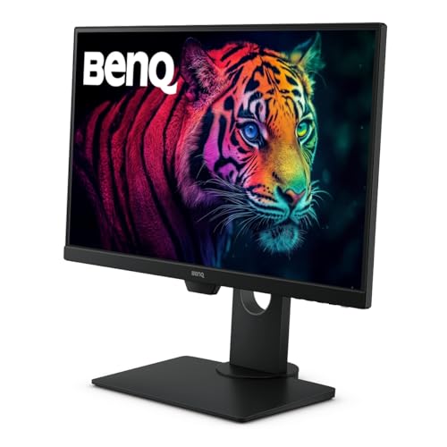 Image of BenQ GW2480T 24 inch 1920 X 1080,IPS Full HD Ultra-Slim Bezel Monitor, Height Adjust, Eye Care, Anti-Glare, Brightness Intelligence, Speakers, Color Weakness Mode, HDMI, DP, VGA (Black)