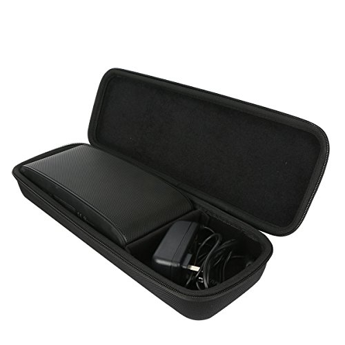 Khanka Hard Carrying Travel Case for VAVA Voom 21 Portable Bluetooth Wireless Speaker - Black