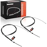 Frankberg 2x Handbremsseile Seilzug Hinten Scheibenbremse Kompatibel mit 3 Gran Turismo F34 3 Touring Van F31 3er F30 F80 3er Touring F31 4 F33 F83 F32 F82 Replace# 34406792268