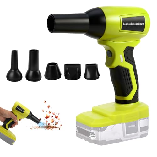 Kabelloses Blattgebläse für Ryobi, tragbarer Staubreiniger...