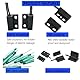 5pcs schwarz Sicherheitskontaktsensor für Fenster, Tor, Alarm, magnetischer Reed-Schalter magnetischer Türsensor, Magnet in der Nähe – Stromkreis verbinden, Magnet entfernt – Stromkreis unterbrechen