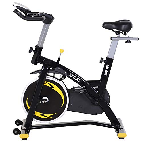 MOVIMENTI FLUIDI: Grazie al meccanismo di trasmissione a cinghia, questa cyclette ti garantisce un movimento fluido, stabile e regolare. Perfetta per il tuo workout!