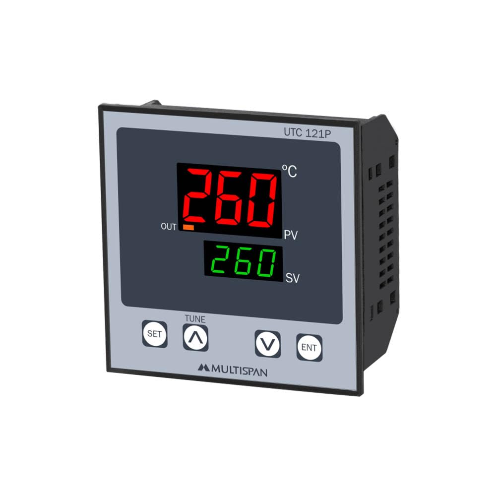 Multispan UTC-121P Dual Display with Universal PID Controller 96x96 (J / K / PT-100 2Wire or 3Wire (Configurable))-image-6