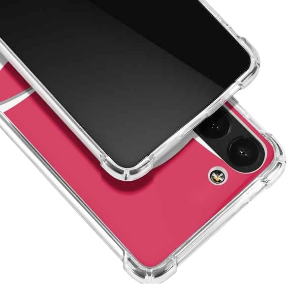 Skinit Clear Phone Case Compatible with Galaxy S23 - Officially Licensed NBA Houston Rockets Large Logo Design