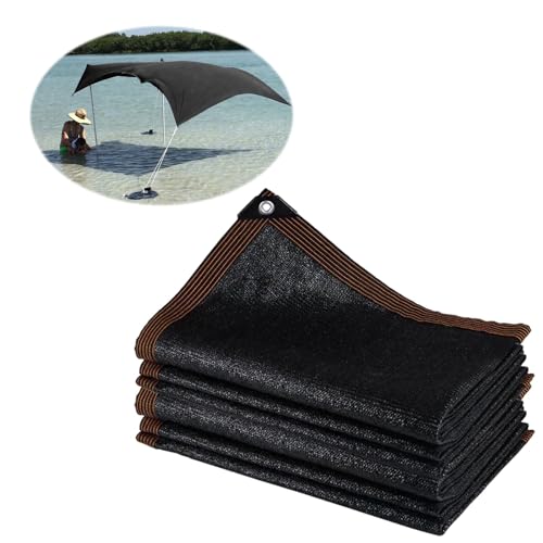 YLFFFZZZ Shade Cloth 30'x35' 40'x45' 50'x50' Rectangle Shade Net Canopy Sun Shade for Patio Outside Shade Cloth Awning Outdoor Garden(Size:50x50ft)