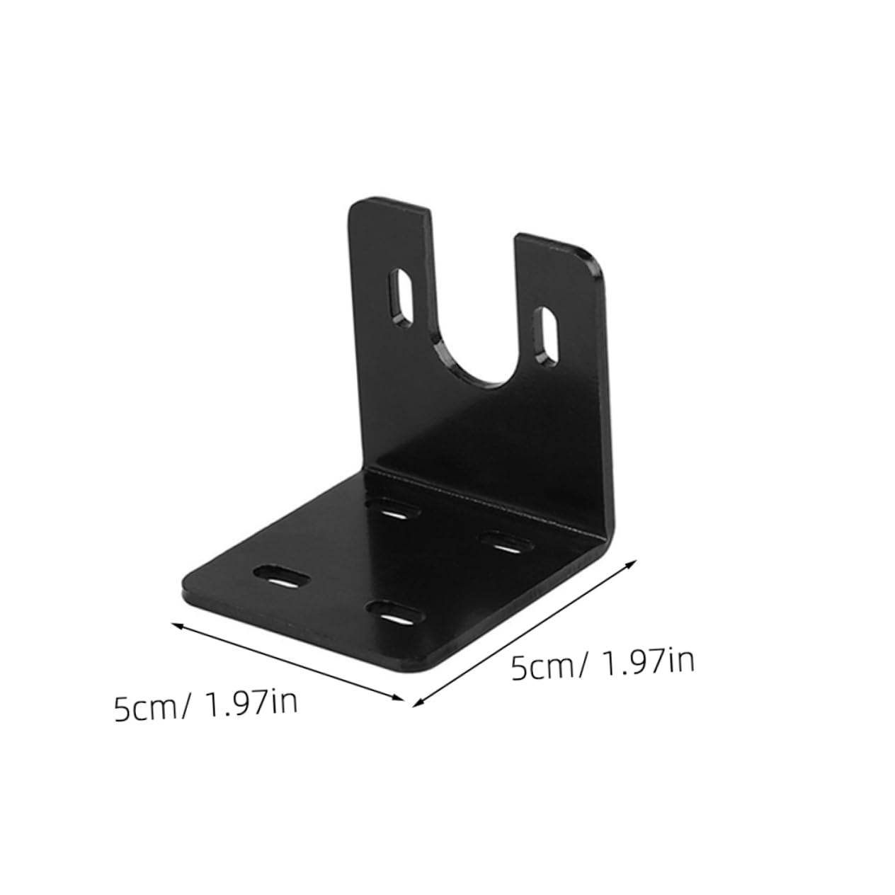 Housoutil 2 Sets Motor Mount Bracket U-Type 775 DIY Stands for Gear Motor Accessories for Rc Model Car Robot