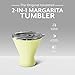 BrüMate MargTini 10oz Martini Margarita Tumbler - Made With Vacuum-Insulated Stainless Steel (Prickly Pear)