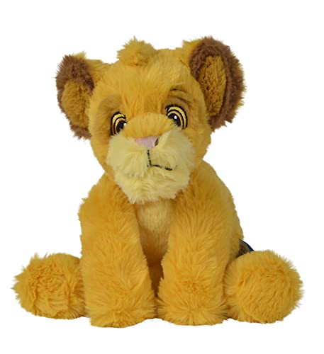 Simba Disney - Super Soft, 25cm, Peluche, Jaune, à partir de 0 Mois