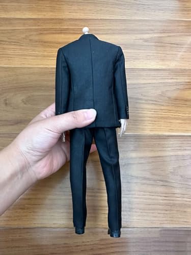 1/6 Ratio of Men's Clothing，1/6 Scale Male Figure Sport Suit，1/6 Scale Male Clothes，Bow tie Suit2