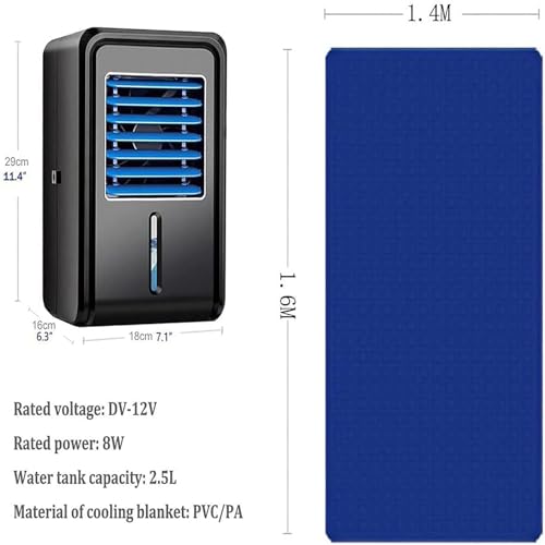 Système de refroidissement pour lit double avec télécommande 2.5L - 6
