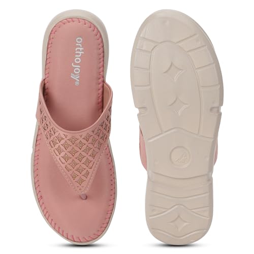 Image of ORTHO JOY doctor Fancy Slipper for women || Orthopedic Women's Fancy Sandal For Women