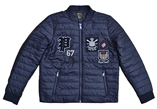 Preisvergleich Produktbild Ralph Lauren Damen Steppjacke Jacke Patch Jacket Schwarz (M)