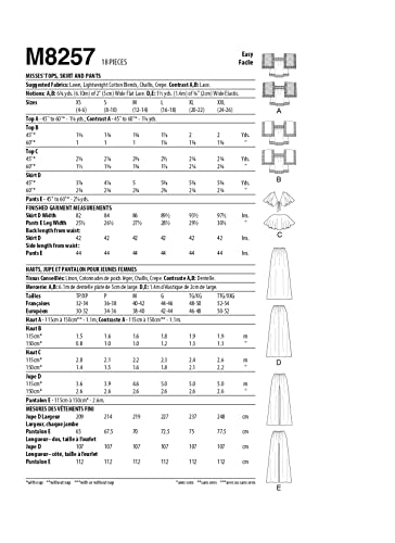 McCalls M8257ZZ Misses Sportswear - Image 2