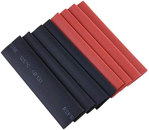 150 PCS/box-packed Black And Red 2:1 Assortment Heat Shrink Tubing Tube Car Cable Sleeving Wrap Wire Kit