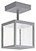 Access Lighting - HI Access 20084LED-SG/SDG Transitional LED Semi Flush Mount from Reveal Collection Finish, 7.00 inches, Satin Gray