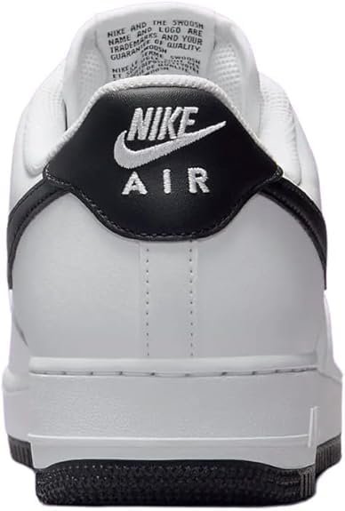 Image of Nike Men's Air Force 1 '07 White /Black-White (FQ4296 101) - 7.5