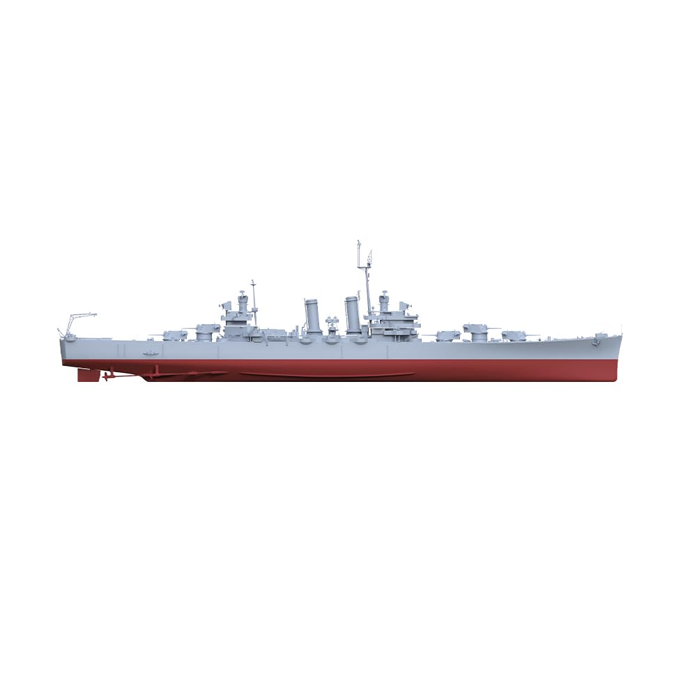 MRY-SFW SSC400514S-A 1/400 zestaw do budowy modelu wojskowego Argentina Nueve de Julio Cruiser pełny kadłub