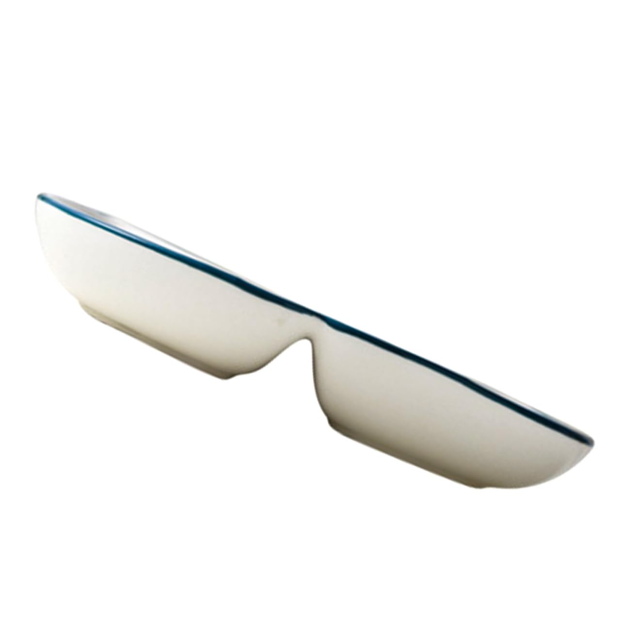 PRETYZOOM Beautiful Three Compartment Dish Divided Breakfast Plate for Home Hotel Use Safe Healthy Non Slip Design Housewarming Present Multi Functional Serving Tray