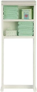 Dollhouse Over Toilet Shelf Unit Green Towels & Accessories Bathroom Furniture