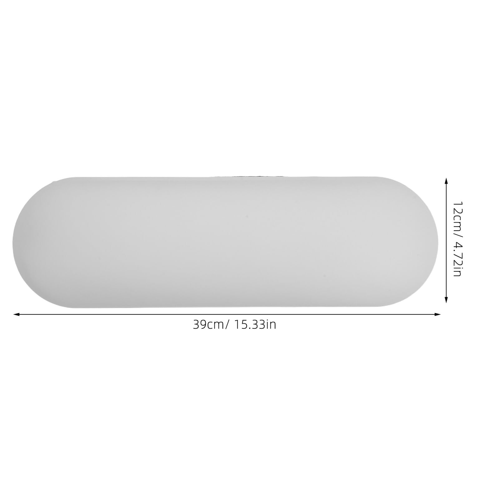 2 pièces Coussin Repose-main Manucure Blanc et Gris Antidérapant Support Confortable pour Ongles avec Base Stable et Design