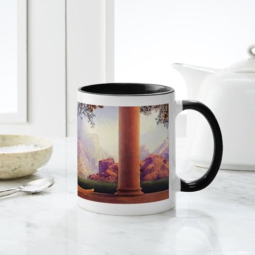 Taza de Cerámica 11 oz Maxfield Parrish Daybreak miniatura 6