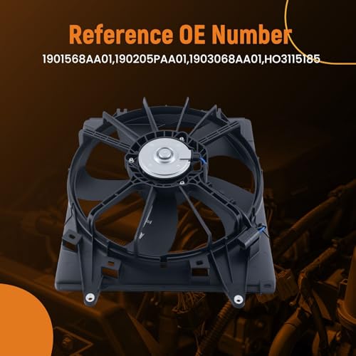 Image of maXpeedingrods Cooling Fans Assembly for Honda CR-V 2023 2024, 1901568AA01 190205PAA01 HO3115185