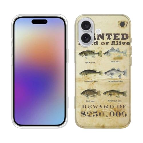 AnglersLife AQUOS sense10 SH-53F/SHG15/A505SH �Ƃ̌݊������� TPU�P�[�X �X�}�z�J�o�[ �A�N�I�X �P�[�X�̑�֕i �N���A ���� �y�� AQUOS�p TPU WANTED BASS