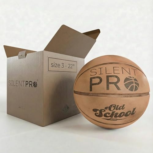 Silent Pro Silent Basketball – Old School Mini Series – Size 3 (22