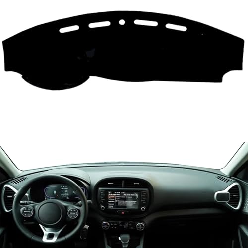 WYKQOSOI Compatible for KIA Soul III 2019-2025 LHD,Car Dashboard Cover,Anti-Scratch Dashboard Cover,Interior Dash Covers,Sun Protection