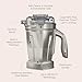 Vitamix 48-Ounce Stainless-Steel Blender Container with SELF-DETECT, Dishwasher-Safe, BPA-Free Clear Lid, Laser-Cut Stainless-Steel Blades, Compatible with All Full-Size Vitamix Blenders
