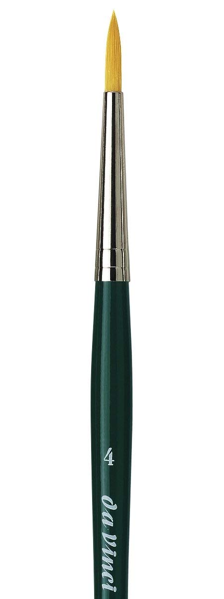 Da Vinci NOVA - Series 1570 - Synthetic Fiber Brush, School and Hobby Lines - Size 4