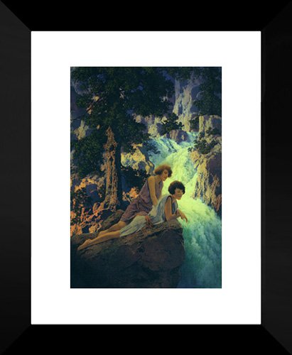 Waterfall 20x24 Framed Art Print by Parrish, Maxfield