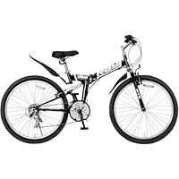 新品。Raychell MTB-2618RR ホワイト [折りたたみマウンテンバイク(26インチ・変速機 シマノ18段)] Amazon | 【完成組立整備済み】レイチェル(Raychell) 26インチ