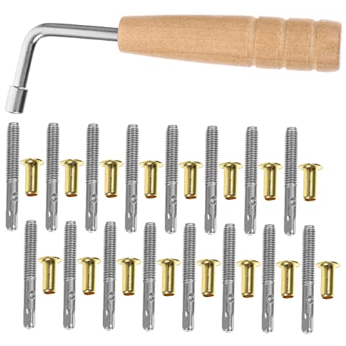 FUNOMOCYA 1 Set Lyre Harp String Pin Nail and Tuning Wrench Kit Essential Musical Instrument Accessories for Harp Players Durable and Safe Design present for Lyre Enthusiasts