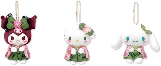 Amazon.co.jp: [WYCOS] サンリオ ぬいぐるみ 桜抹茶着物 ハロー
