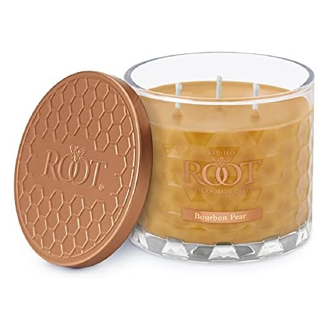 Root Candles Bourbon Pear 3-Wick Candle Cover