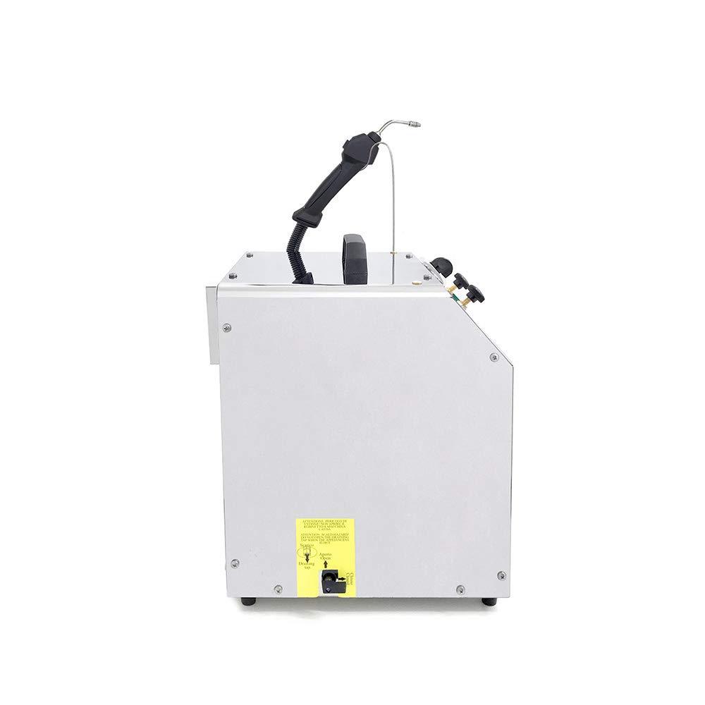 EOLO Pulitrice LP02C RID Professionale Generatore Vapore Pulizia Superfici Disinfetta Sanifica Studi Medici Laboratori Officine Pulitore a Vapore Anticalcare Made in Italy Garanzia 5 Anni A++