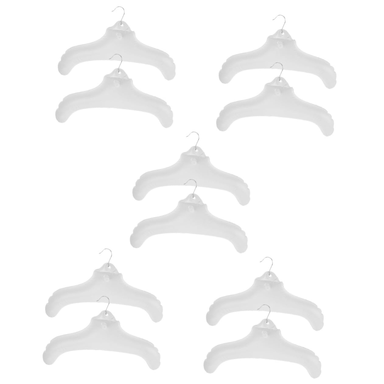 Amosfun 5 Set Gruccia Gonfiabile Appendiabiti Gonfiabile Appendiabiti Pieghevole Per Armadio Stendino Per Biancheria Organizer Per Da Viaggio Ferro Da Stiro 2 Pezzi * 5