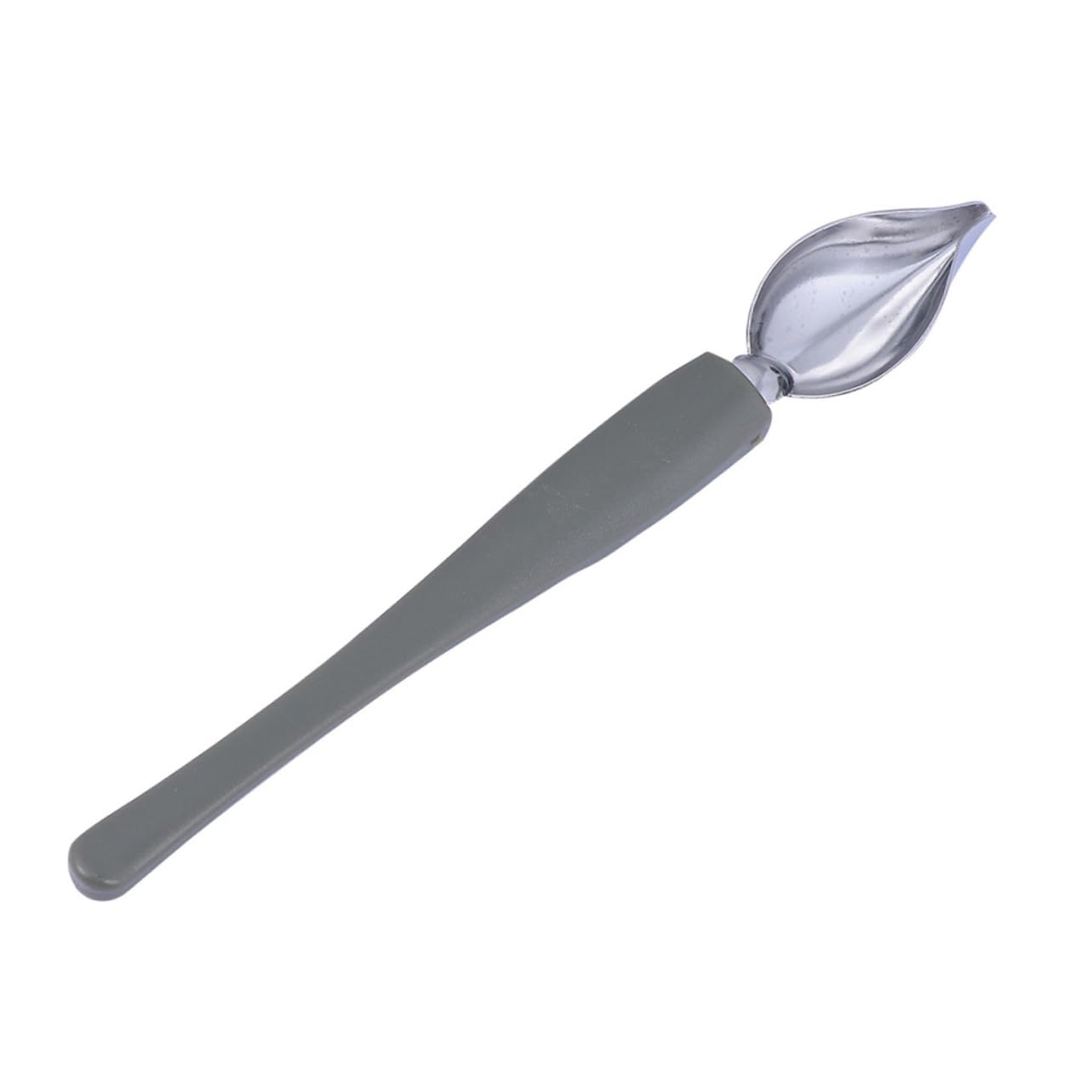 MUCKLILY Stainless Steel Saucier Drizzle Spoon Decorating Spoon for Artistic Plating for Cakes Art and Sauces Kitchen Tool for Professional Home Use