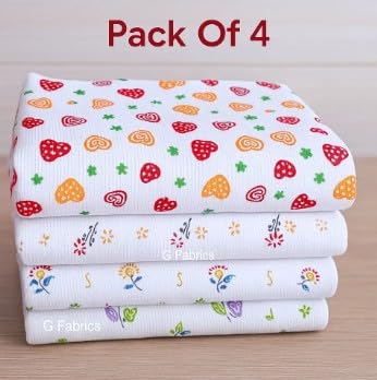 Image of Premium Large Cotton Bath Towel Pack of 4 | 76 cm x 152 cm (30 x 60 Inches) | Soft, Highly Absorbent & Quick Dry | Skin-Friendly Cotton Bath Towels for Men & Women