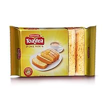 BRITANNIA Premium Cake Rusk 8.46oz 240g | Pack of 1 | Crispy Tea Snack | Goodness of Milk and Egg | Delicious, Light & Crispy Toasted Bread