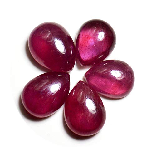 Rubis véritable en poire 15 carats pour réparer un bijou