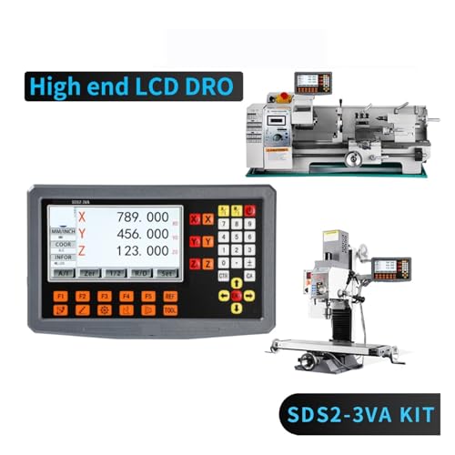 LCD 2 Axis 3 Axis DRO Sets Digital Readout Display miniatura 4