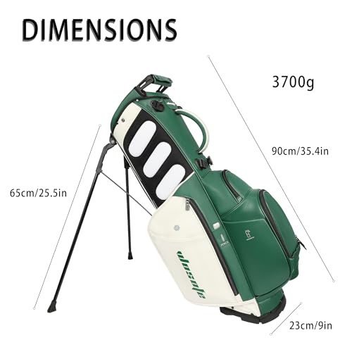 wosofe 6-Way PU Leather Tour Bag
