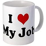 CafePress I Love My Job Mug 11 oz (325 ml) Ceramic Coffee Mug
