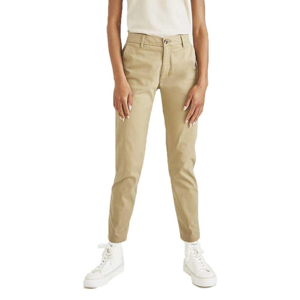 Dockers Weekend Chino Skinny Fit, Tall, Pantaloni Casual Donna, Harvest Gold, 31W-image